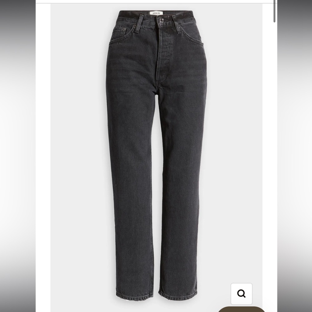 AGOLDE Lana crop 

Lana Crop Mid Rise Vintage Straight Jean in Rhyme